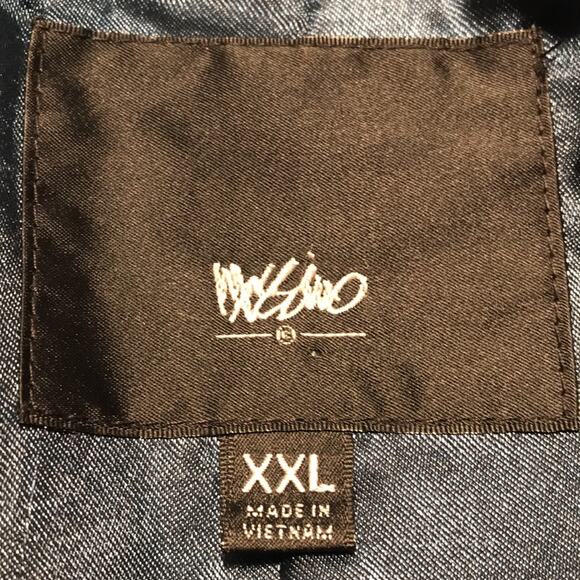 Mossimo Blue Green Wool Blend Jacket. XXL - Picture 3 of 4